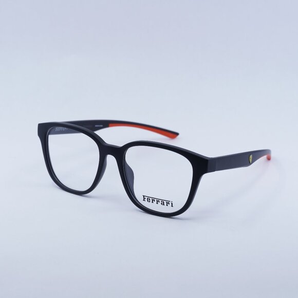🕶️ New Ferrari Scuderia FZ8015U 504 Eyeglasses - Matte Black Frame 54mm - Picture 1 of 11